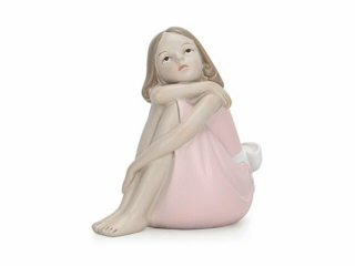 0281 FISSMAN Статуэтка "Девушка" 11,5х6,5х11,5см ( полирезин)