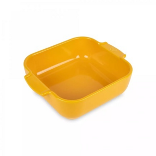 Peugeot SAFFRON YELLOW - Квадратная форма для запекания  18см h=5,1см V=0,66л (внутр. размер 13см)