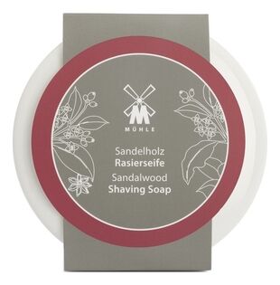 Твердое мыло для бритья MUEHLE в фарфоровой чаше, Сандал, 65 гр