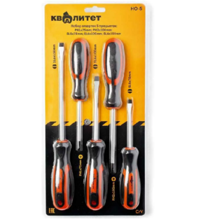 Набор отверток Квалитет 5 шт НО-5