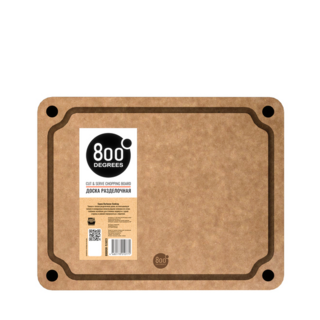 Доска разделочная 30х23 cм 800 Degrees Cut & Serve Chopping Board. Материал бумажное волокно, силикон.