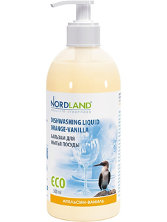 Бальзам для мытья посуды NORDLAND "Апельсин-Ваниль", 500 мл