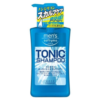 Мужской тонизирующий шампунь для волос KOSE Mens Softymo Tonic Shampoo, с цитрусовым ароматом, 550мл