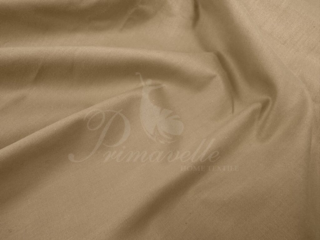 Пододеяльник из однотонного сатина кофе на молнии (Икея), размер 200х200