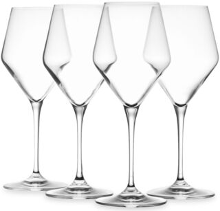 Набор бокалов для белого вина Krosno Рэй 320 мл, 4 шт, стекло, п/к