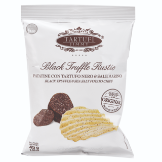 Чипсы Tartufi Jimmy с черным трюфелем по-деревенски, 45гр