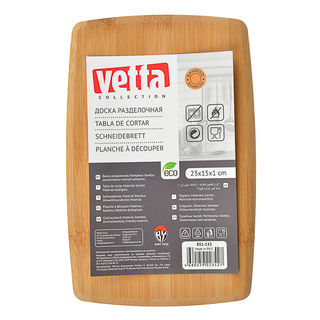 Доска разделочная VETTA Гринвуд, бамбук, 23х15х1,0 см