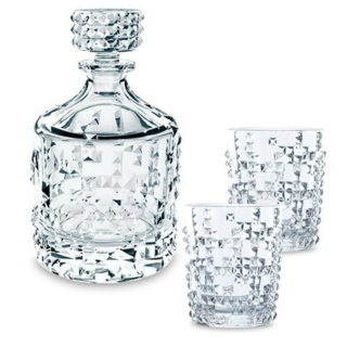 NACHTMANN PUNK - Набор 3 предмета декантер + 2 стакана 750 мл бессвинцовый хрусталь