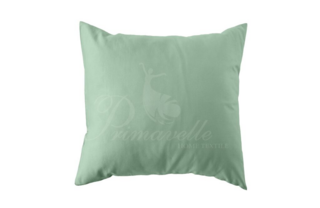 Наволочка из однотонного сатина на молнии шалфей, размер 52x74