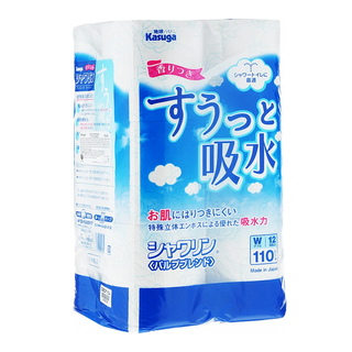 Туалетная бумага Kasuga Kyusui двухслойная ароматизированная, 25 м, 12 рул\упак