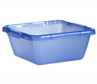 Таз пластмассовый 18,0л пищевой квадратный (ТП-18) "Пластхозторг"