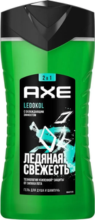 Гель для душа-шампунь Axe Ledokol (2 в 1), 250 мл