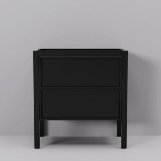 Тумба под раковину напольная Elisa 80 Черный дуб  AES08F78S000