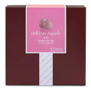 Rabitos Royale Инжир в розовом шоколаде с трюфельной начинкой со вкусом игристого вина (кава) №8, 142 гр