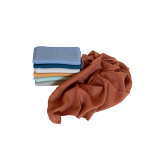 Набор муслиновых пеленок Sebra, 7 шт, мульти микс