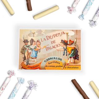 Трубочки вафельные с кремовой начинкой в шоколаде La Despensa De Palacio, 240г., плотн. картон. коробка