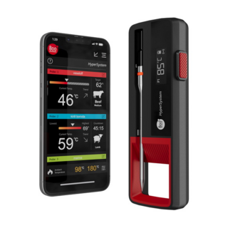 Скоро в продаже! Термометр цифровой 800 Degrees Meat Thermometer Chief HyperSystem. Термометр для мяса с беспроводным щупом. Подходит для грилей всех типов.