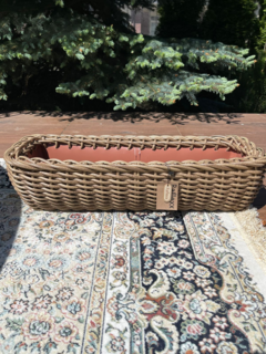 Кашпо балконное Raflexx, длина 60 см, цвет Лесной орех