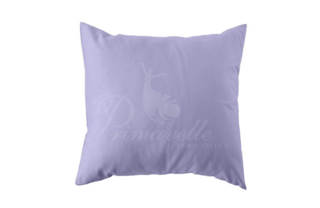 Наволочка из однотонного сатина на молнии лаванда, размер 52x74