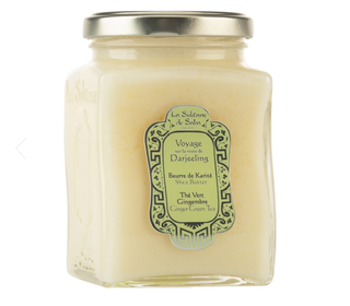 Масло ореха карите La Sultane De Saba  Зеленый чай, имбирь 300 мл