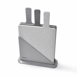 8015 FISSMAN Набор из 3-х разделочных досок 32x19см (пластик)