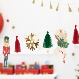 Гирлянда Party Deco "Щелкунчик", с кисточками