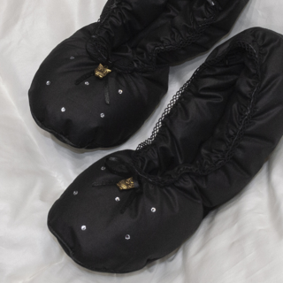 Балетки пуховые для дома Kariguz Delux "Большая медведица", разм. 39-41