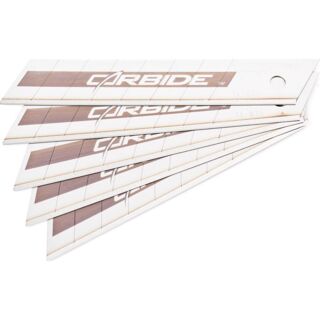 Лезвие Stanley "CARBIDE" 18 мм с отламывающимися сегментами (5 шт) STHT0-11818