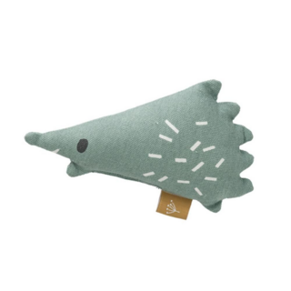 Погремушка Fresk "Лесной ежик", серо-зеленая