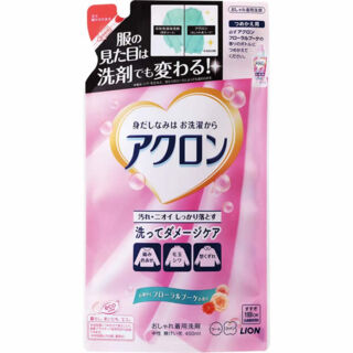 274803 "Lion" "Акрон" Гель для стирки деликатных тканей с цветочным ароматом (м/у) 400 мл. 1/24