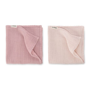 Набор муслиновых пеленок LUKNO, морозное утро/сосновая кора, 80 x 80 см, 2 шт