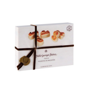Марципановые фигурки Pablo Garrigos Ibanez в деревянной коробке 200 гр (Figuritas de Mazapan Premium)