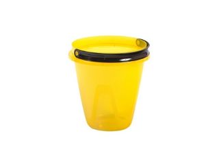 Ведро пластмассовое 5,0л без крышки пищевое мерное прозрачное Лайт (Иж)