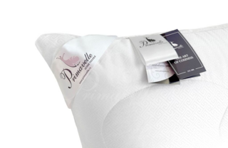 Подушка Silk в сатине-жаккарде