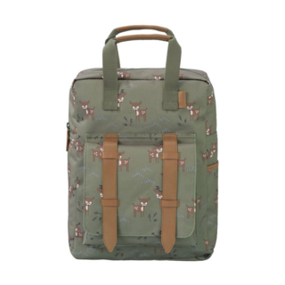 Рюкзак Fresk "Лесной олень", оливковый, большой, водонепроницаемый