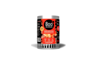 Стартер для розжига угля 800 Degrees Chimney Starter XL, нерж. сталь. Стартер объемом 2,5 кг из нерж. стали, с ручкой из натур. дерева, ценной породы.