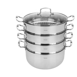 5325 FISSMAN Мантоварка  HAYAAT 32x15см / 10,5л (нерж.сталь)