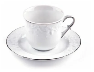 VENDANGE PLATINE набор чайных пар 200 мл, 12пр