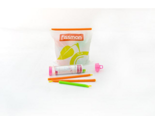 7346 FISSMAN Набор из 6 зажимов для пакетов 19см и 12см