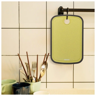 8024 FISSMAN Доска разделочная 29x19x0,8см (пластик+ТПР)