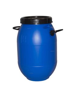 Бочка пластмассовая  50л с винтовой крышкой пищевая (горл.253мм)