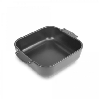 Квадратная форма для запекания Peugeot LIGHT GREY, 21см h=5,4см V=1,1л (внутр. размер 16,3см)