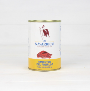 Перец де Пекильо резаный / Piquillo Peppers Strips, ж/б 425 мл.