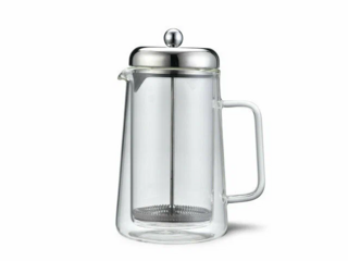 9126 FISSMAN Френч-пресс с двойными стенками 1000мл (стеклянная колба)