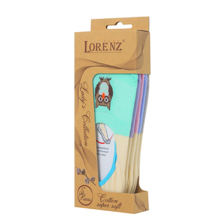 Набор женских подследников (5 пар) размер 37-38