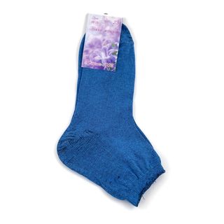 Женские носки, размер 25, светло синие