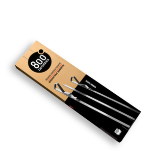 Набор шампуров шашлычных 800 Degrees Shashlik Skewers, 6 шт. Материал нержавеющая сталь.