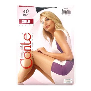 Conte Solo 40D цвет:nero;разм.7 (3XL)