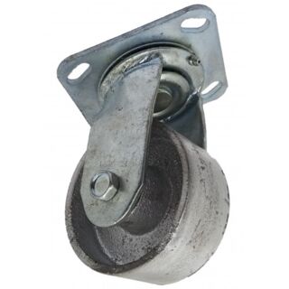 Колесо поворотное 100мм термостойкое чугун SCDss 42