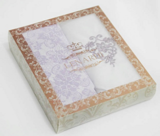 Набор 2 платка Lenardi, х/б, в подарочной упаковке, арт. 137-005